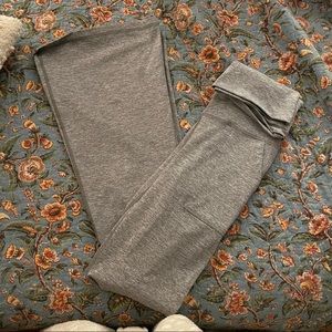 Aerie Offline Hugger High-Waisted Foldover Flare Legging